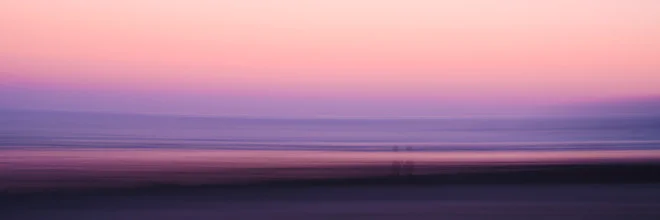 Photo art by Marco Entchev: soft beach with blurred horizon