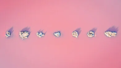 Photo art by Felix Dorn: abstract view of salt extraction from above
