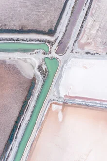 Photo art by Felix Dorn: abstract representation of salt and nature's environment