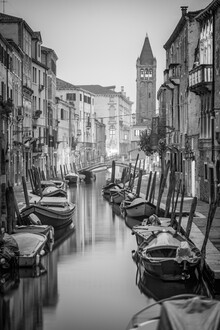 Jan Becke, Venice in the evening (Italy, Europe)
