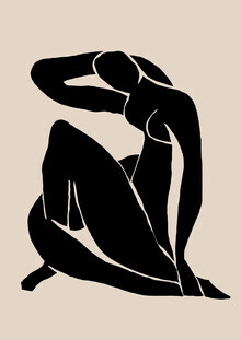 Nikki Thaitanom, Black Woman Abstract Art (Vereinigte Staaten, Nordamerika)