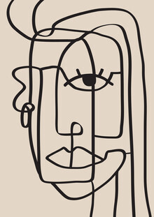 Nikki Thaitanom, Woman Minimal Line Art (Vereinigte Staaten, Nordamerika)
