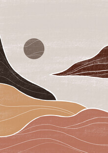 Nikki Thaitanom, Coastal Beach Mid-Century Art (United States, North America)