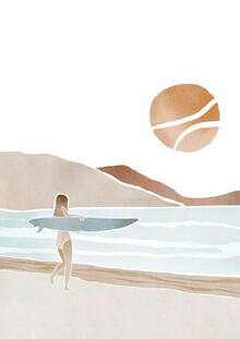 Nikki Thaitanom, Woman With Surfboard (Vereinigte Staaten, Nordamerika)