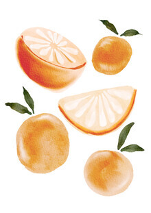 Nikki Thaitanom, Orange Fruits Painting