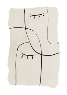 Nikki Thaitanom, Couple Line Art (Thailand, Asia)