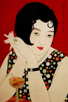 Kobayakawa Kiyoshi: Tipsy - Fineart photography by Japanese Vintage Art