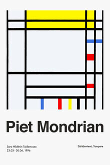 Art Classics, Piet Mondrian – Sara Hildénin Taidemuseo, exhibition poster (Germany, Europe)