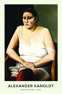 Art Classics, Alexander Kanoldt: Half-Nude II (1926) (Germany, Europe)