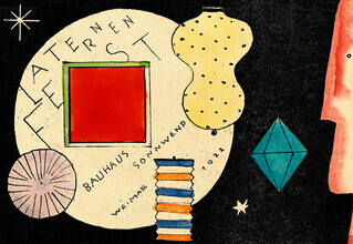 Bauhaus Collection, Oskar Schlemmer: Lantern Festival Bauhaus Solstice Weimar (Germany, Europe)