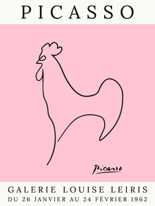 Art Classics, Picasso Rooster – pink - France, Europe)