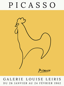 Art Classics, Picasso Rooster – yellow