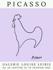 Art Classics, Picasso Rooster – purple - France, Europe)