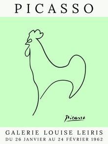 Art Classics, Picasso Rooster – green - France, Europe)