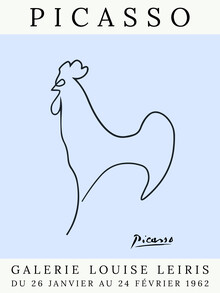 Art Classics, Picasso Rooster – blau - France, Europe)