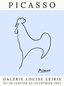 Art Classics, Picasso Rooster – blau