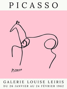 Art Classics, Picasso Horse – pink - France, Europe)