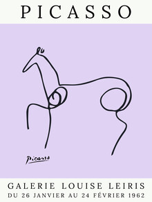 Art Classics, Picasso Horse – purple