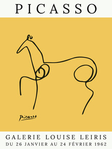 Art Classics, Picasso Horse – yellow