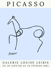 Art Classics, Picasso Horse – blue