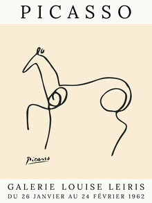 Art Classics, Picasso Horse – beige