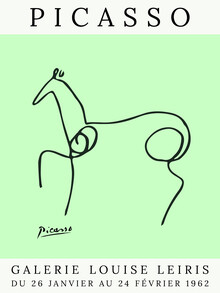 Art Classics, Picasso Horse – green