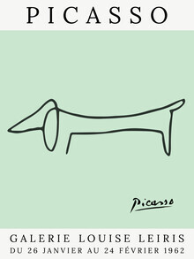 Art Classics, Picasso Dog – green - France, Europe)