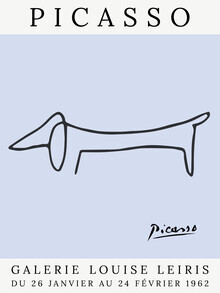 Art Classics, Picasso Dog – blue - France, Europe)