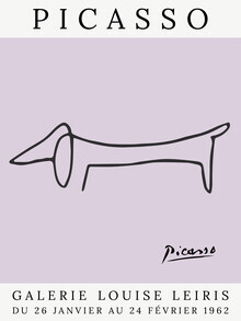 Art Classics, Picasso Dog – purple - France, Europe)