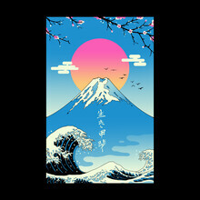 Vincent Trinidad Art, Ikigai Wave (United States, North America)