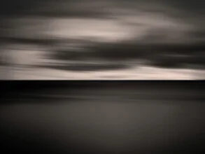 Photo art by Lena Weisbek: minimal clouds over the sea