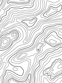 Photo art featuring geometric lines in black and white, modern and minimalistic.