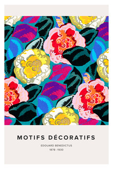 Art Classics, Édouard Bénédictus: Art Deco floral pattern variation 8