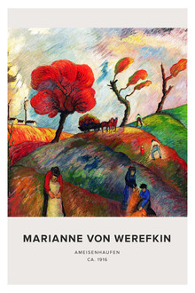 Art Classics, Marianne von Werefkin: Anthill (ca.1916) (Germany, Europe)