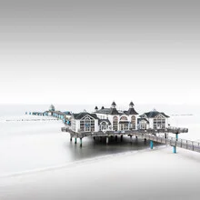 Photo art by Ronny Behnert: serene pier over water landscape in Sellin