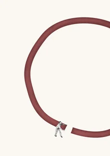 Illustration by Maarten Leon: abstract connection in minimalist shapes
