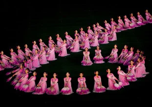 Arirang mass games in Pyongyang, North Korea - Fineart photography by Eric Lafforgue