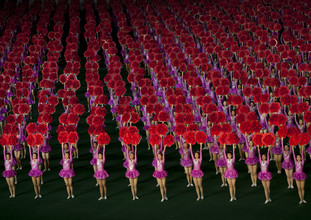 Eric Lafforgue, Arirang mass games in Pyongyang, North Korea (Nordkorea, Asien)