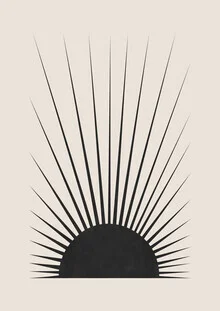 Minimal photo art featuring soft sunlight and a calm color palette.