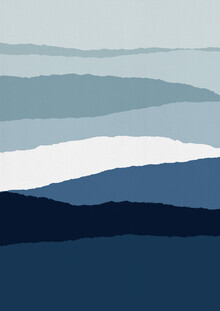 Orara Studio, Blue Abstract II (United Kingdom, Europe)