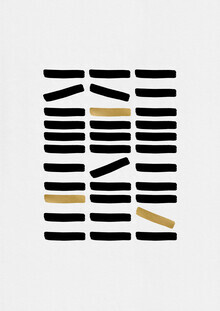 Orara Studio, Black & Gold Abstract (United Kingdom, Europe)