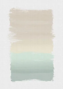 Pastel photo art featuring soft, abstract shapes and a calming atmosphere