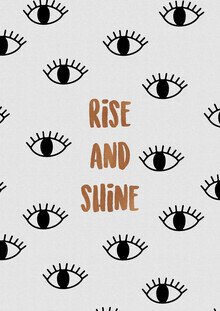 Orara Studio, Bedroom Quote Rise & Shine (United Kingdom, Europe)
