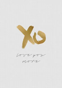 Photo art featuring handwritten golden text: a loving message for couples