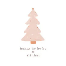 Illustration von Orara Studio: fröhliche Weihnachtsstimmung mit einem Tannenbaum