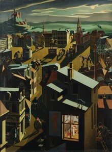 Art Classics, Georg Scholtz: German Small Town at Night