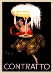 Illustration by Leonetto Cappiello: classic design with vibrant colors