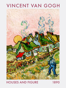 Art Classics, Houses and Figure (Vincent Van Gogh) - Netherlands, Europe)