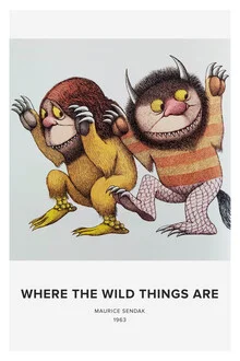 Wall art by Vintage Collection: nostalgic illustration from a children's book