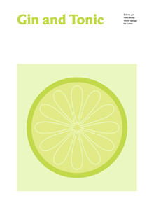 Typo Art, Gin and Tonic (Germany, Europe)